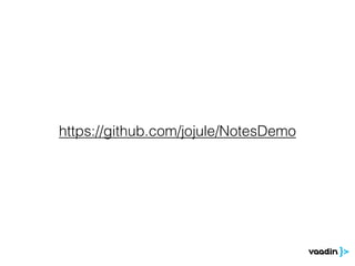 https://github.com/jojule/NotesDemo
 