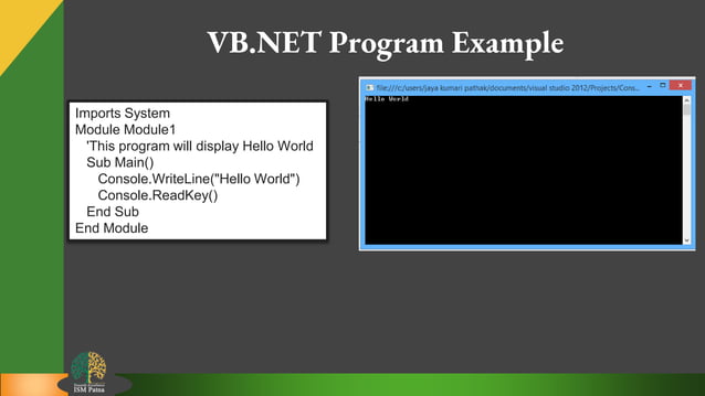 Introduction to vb.net