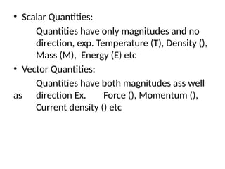 Comprehensive Guide to Vector Quantities and Operations in Physics | PPTX