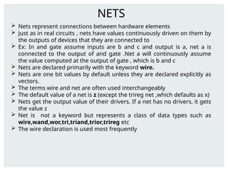 INTRODUCTION TO VERILOG and vlsi design for ece | PPTX