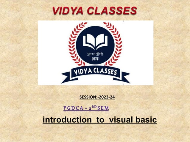 introduction to visual basic PPT.pptx