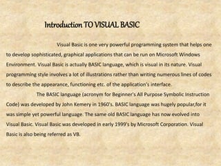 introduction to visual basic PPT.pptx