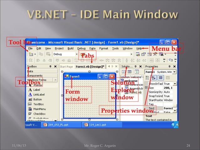 Introduction to visual basic programming | PPT