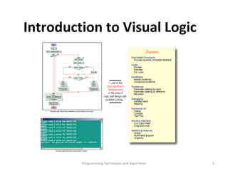 Programming Techniques and Algorithms Introduction to Visual Logic 