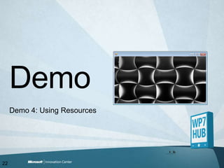 Demo 4: Using ResourcesDemo22