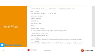 Introduction to Vitess on Kubernetes for MySQL - Webinar | PDF