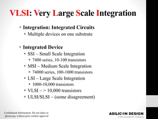 Vlsi Introduction Introduction to VLSI | PDF