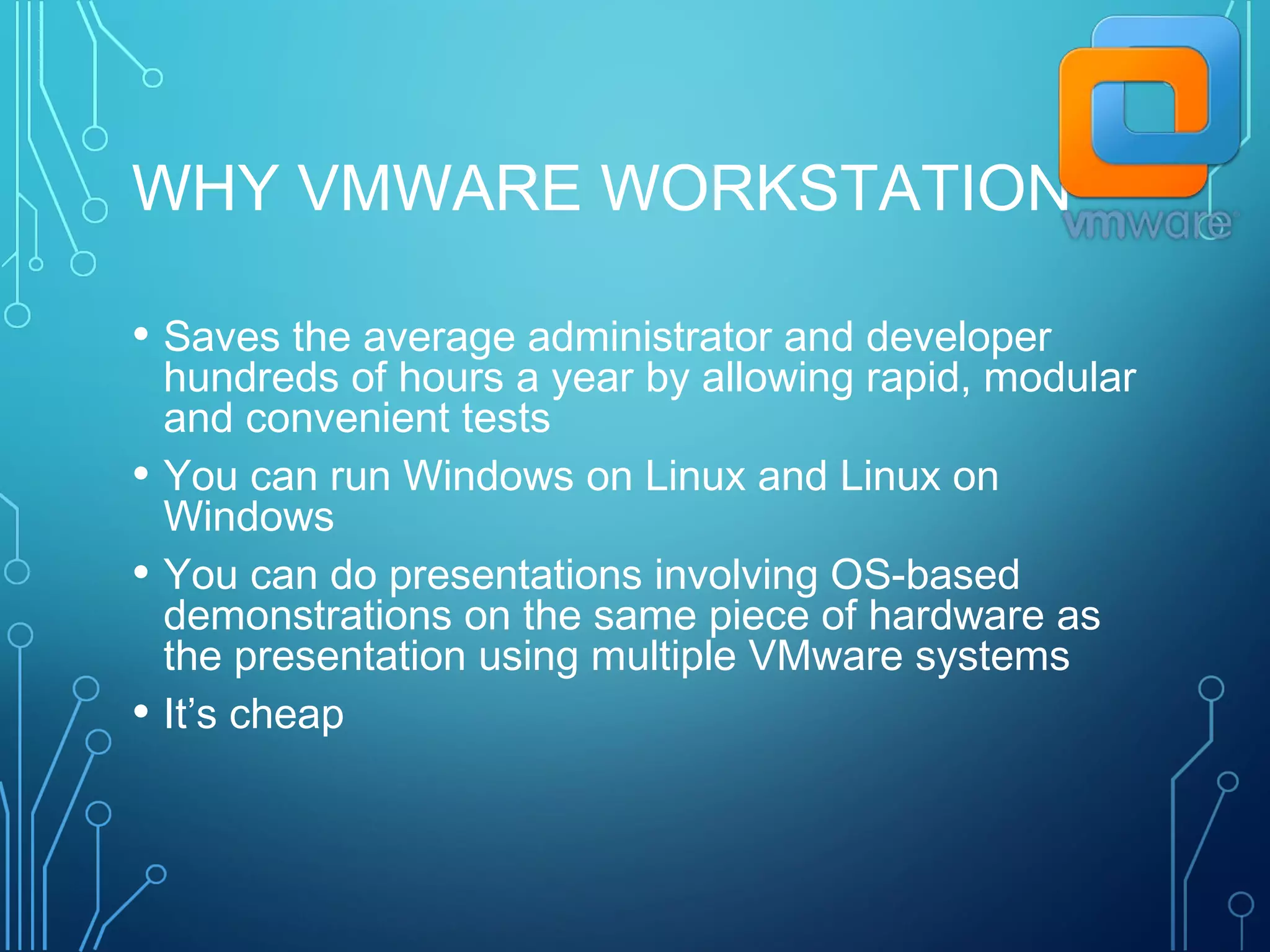 Introduction To Vm Ware Ppt Free Download