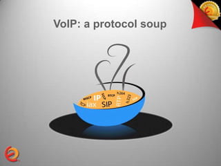 VoIP: a protocol soup
 