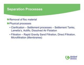 Direct Filtration Process Introduction To Water Treatment | PDF