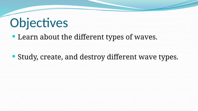 Introduction to Waves Notes and characteristics.pptx