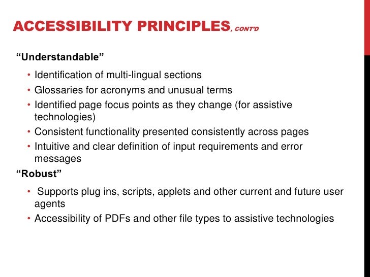 Introduction To Web Accessibility