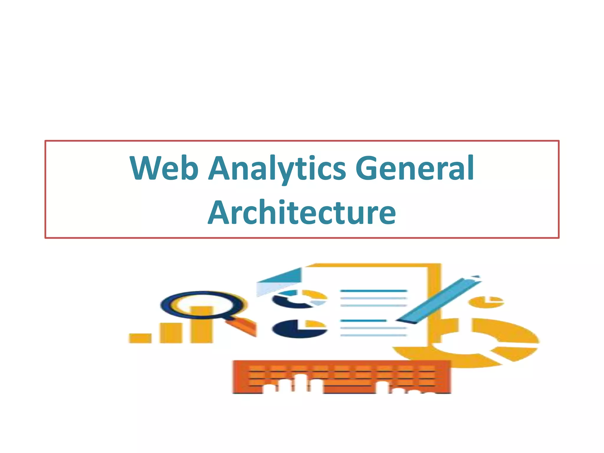 Web Analytics General
Architecture
 