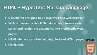 Introduction to web application development | PPTX