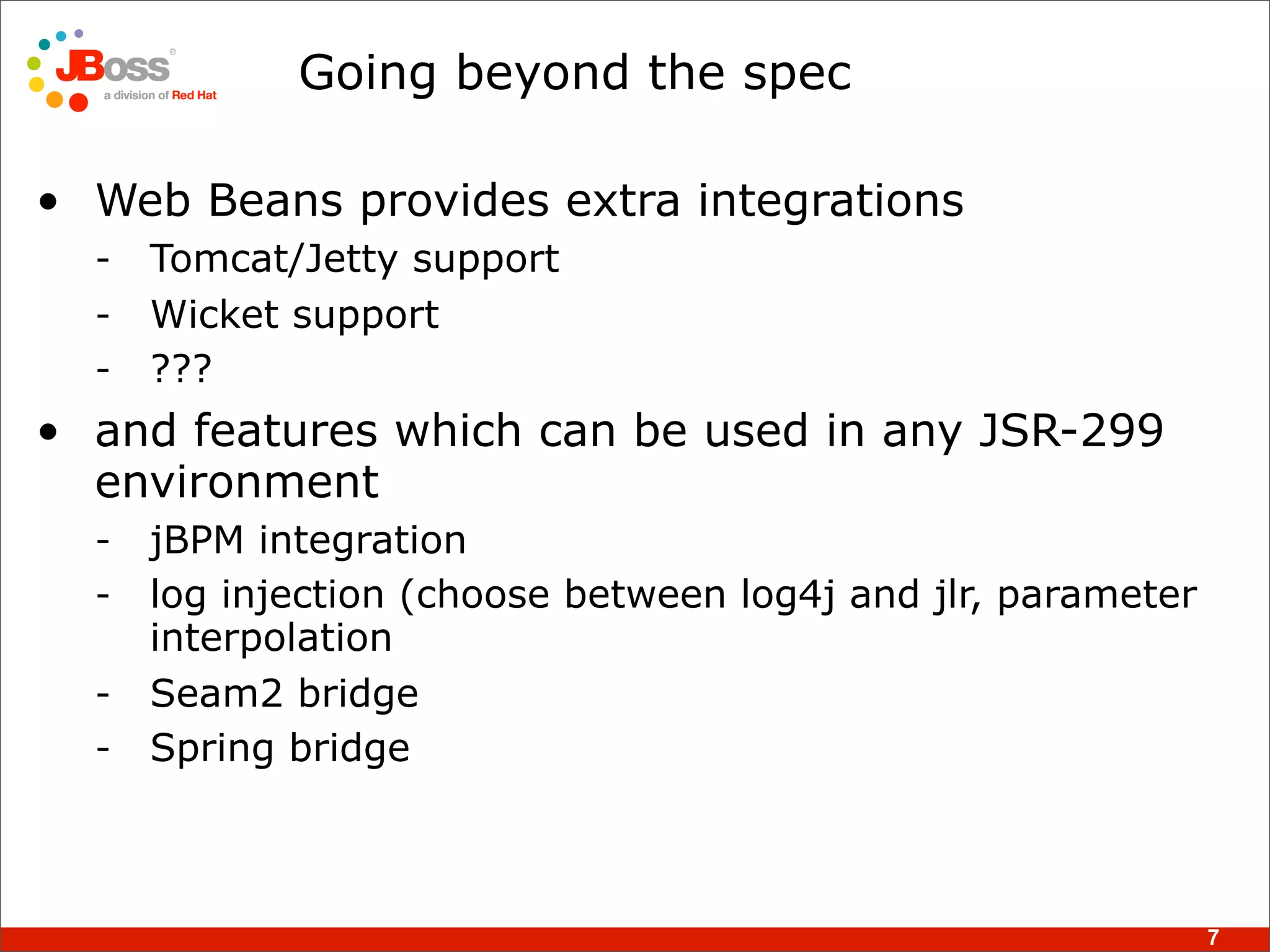 Introduction To Web Beans