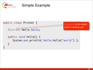 Introduction To Web Beans