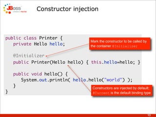 Introduction To Web Beans