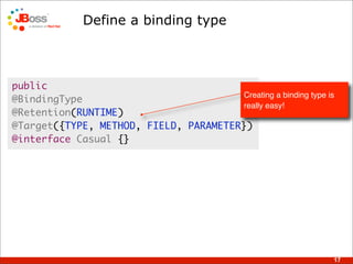 Introduction To Web Beans