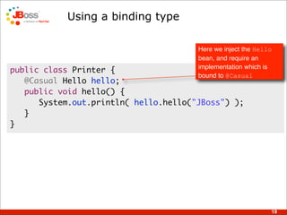 Introduction To Web Beans