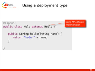 Introduction To Web Beans
