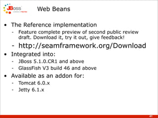 Introduction To Web Beans