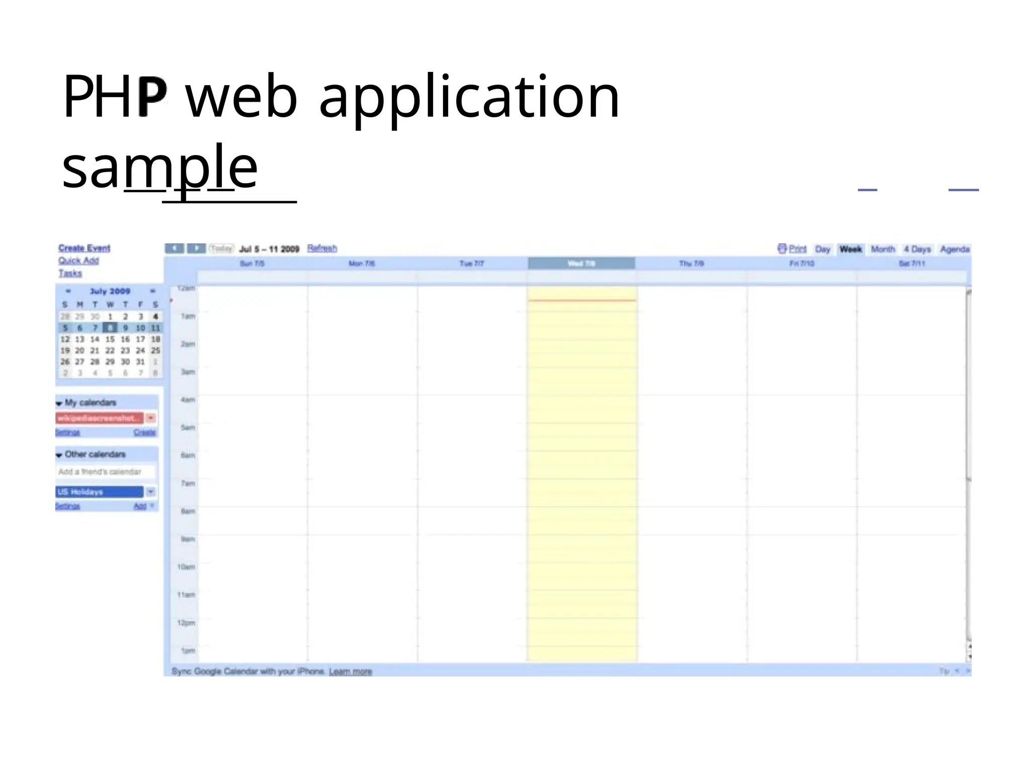 PH web application
sample
 
