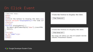 On Click Event
 