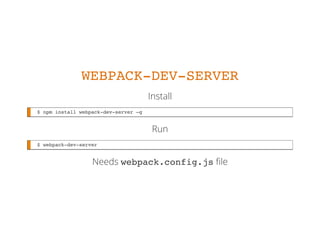 how to run webpack-dev-server how to run webpack-dev-server