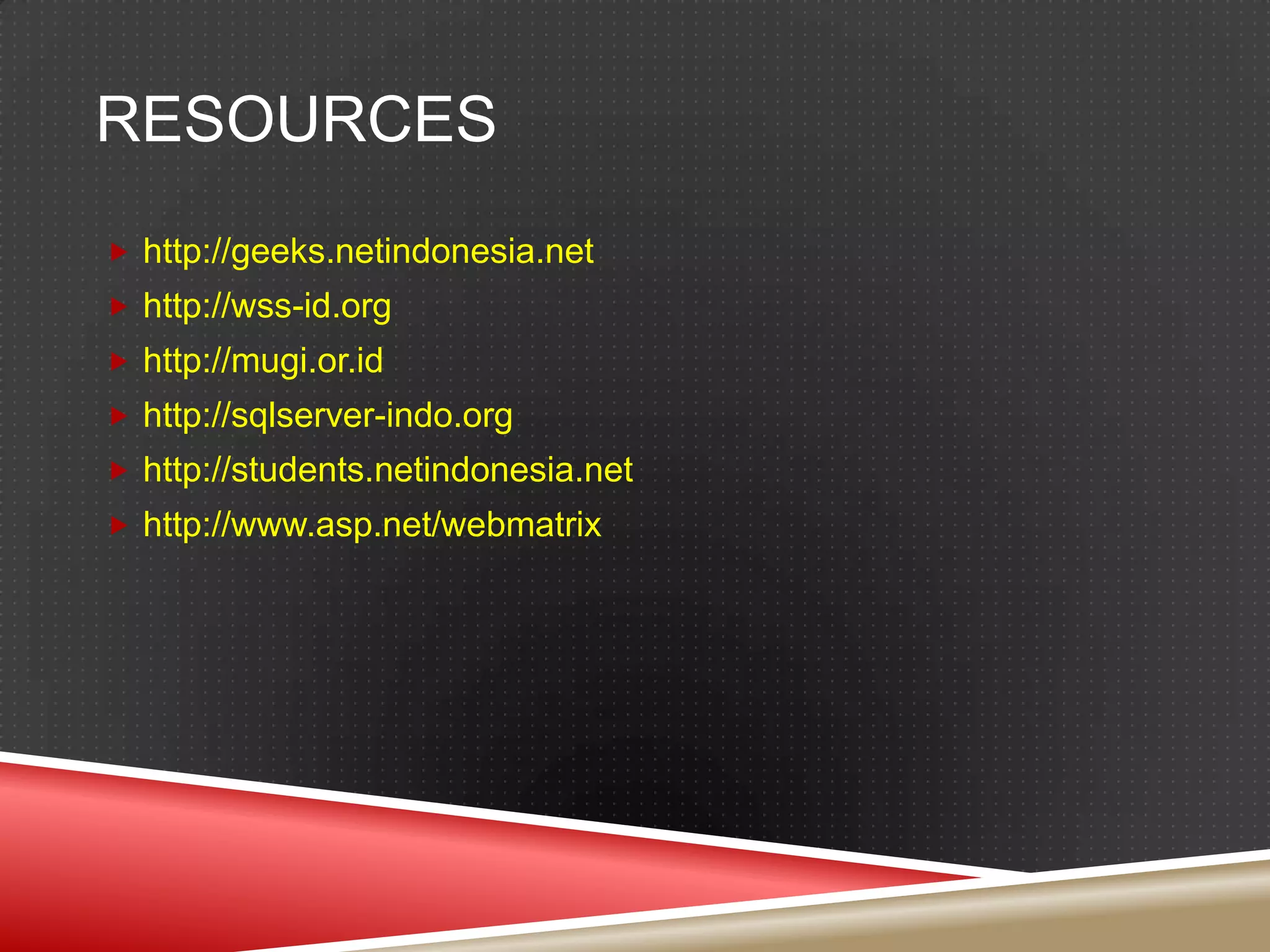 Publish a Websitehttp://www.asp.net/webmatrix/hosts 
