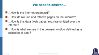 Website. It System Introduction Introduction to Web Systems Introduction to Web Systems | PPTX