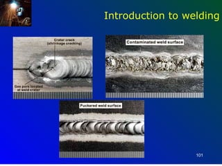 Introduction to welding




                  101
 