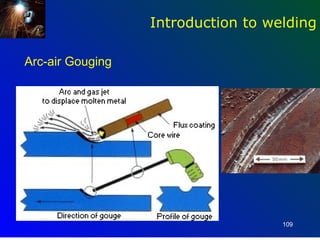 Introduction to welding

Arc-air Gouging




                                    109
 