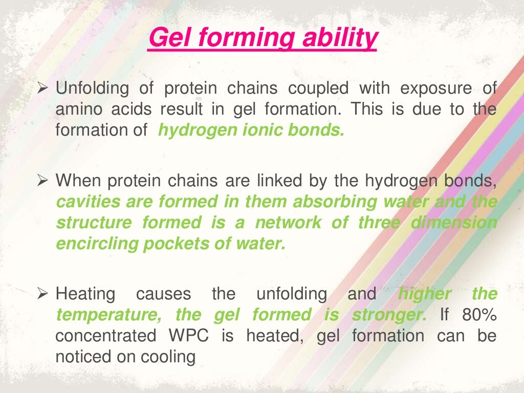 functional properties of whey protein concentrate