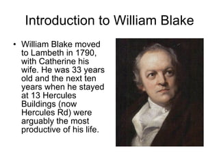 Introduction to William Blake ,[object Object]