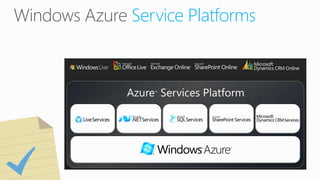 Service Platforms
 