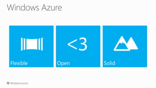 Introduction to windows azure