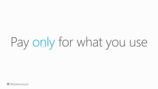 Introduction to windows azure