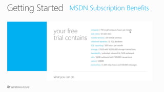Introduction to windows azure