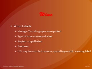 Wine
 