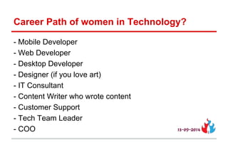 Introduction to women in technology | PDF