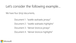 Notions of Relatedness
Comparing two vectors (e.g., using cosine similarity) estimates how
similar the two words are. However, the notion of relatedness
depends on what vector representation you have chosen for the
words.
or
seattle similar to denver?
Because they are both cities.
seattle similar to seahawks?
Because “Seattle Seahawks”.
(Go Seahawks!)
Important note: In previous slides I showed raw counts. They should either be
normalized (e.g., using pointwise-mutual information) or (matrix) factorized. More on
 