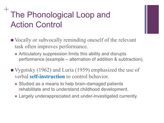 Introduction to working memory | PPT