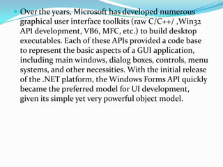 Introduction to wpf | PPT