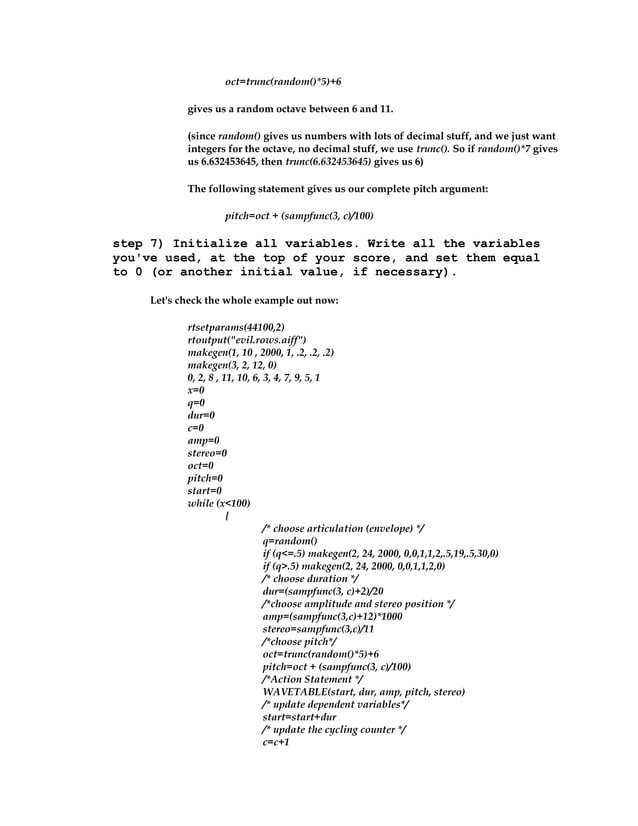 Introduction to writing algorithms | PDF