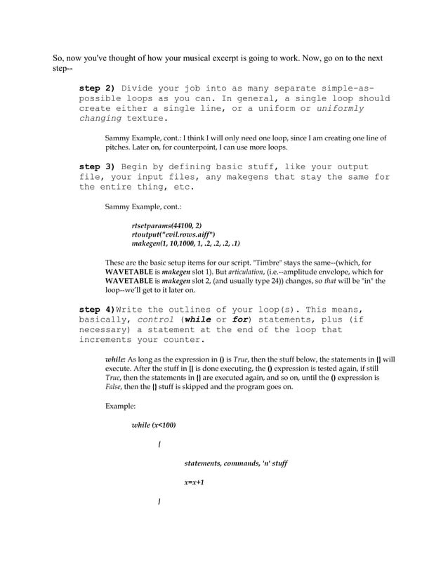 Introduction to writing algorithms | PDF