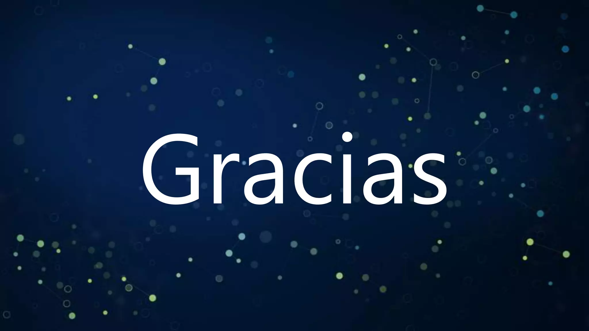 Gracias
 