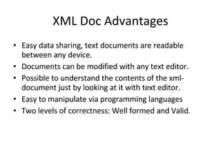 Introduction to XML | PPT