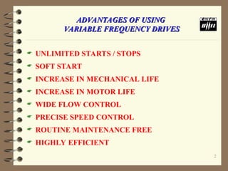 training on basic variable frequency drives | PPTX