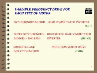 training on basic variable frequency drives | PPTX