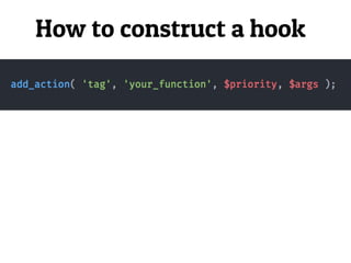 Introduction to Wordpress Hooks | PDF